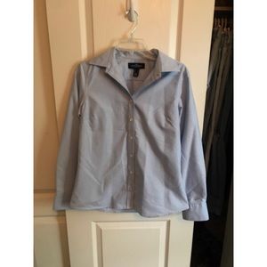 Blue formal button down